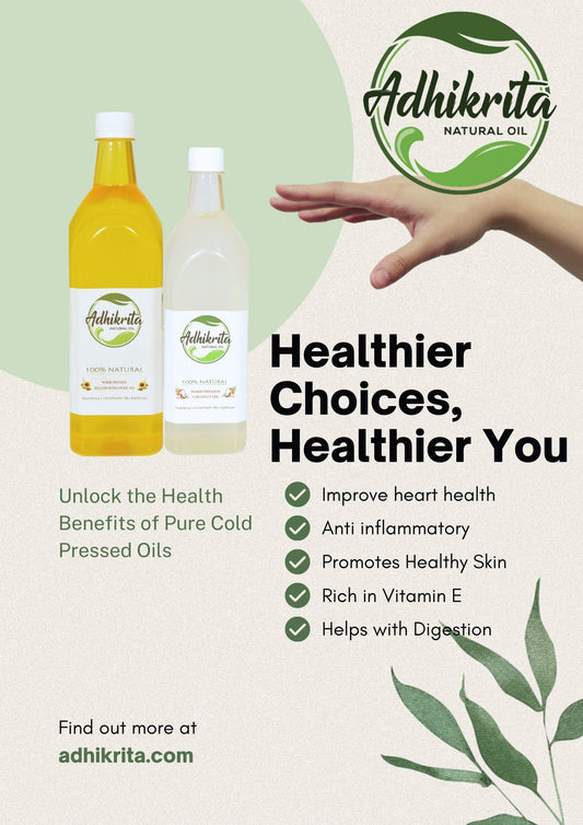 Choosing Health Over Premium: The Benefits of Cold Pressed Oils