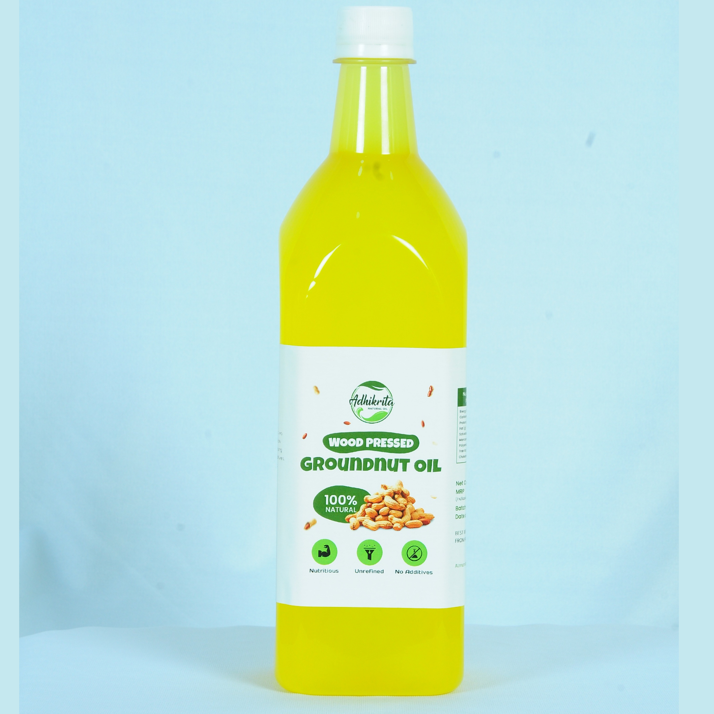 Cold Pressed Groundnut Oil