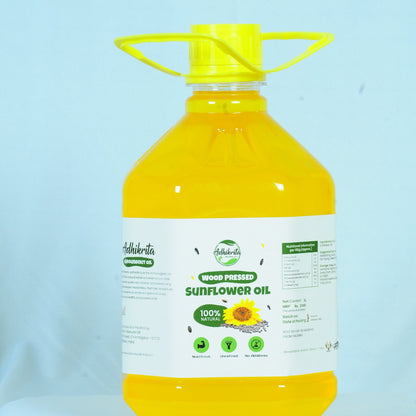 Cold Pressed Hulled Sunflower Seed Oil