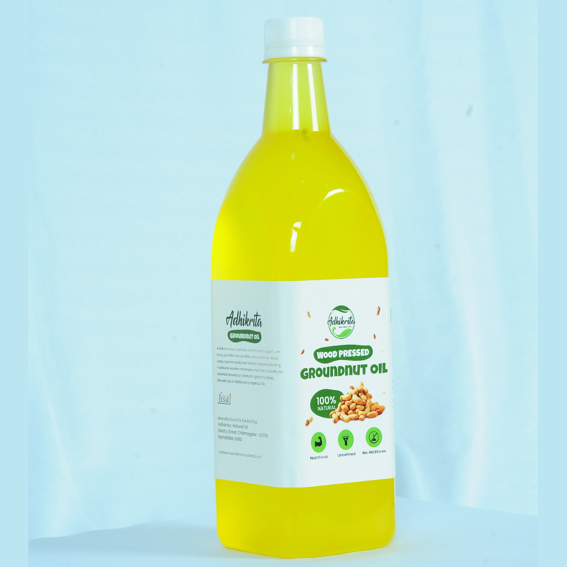 Cold Pressed Groundnut Oil